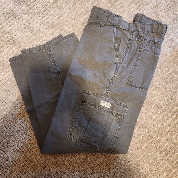 Wrangler Men's Grey Cargo Jeans - Picture 1 of 3